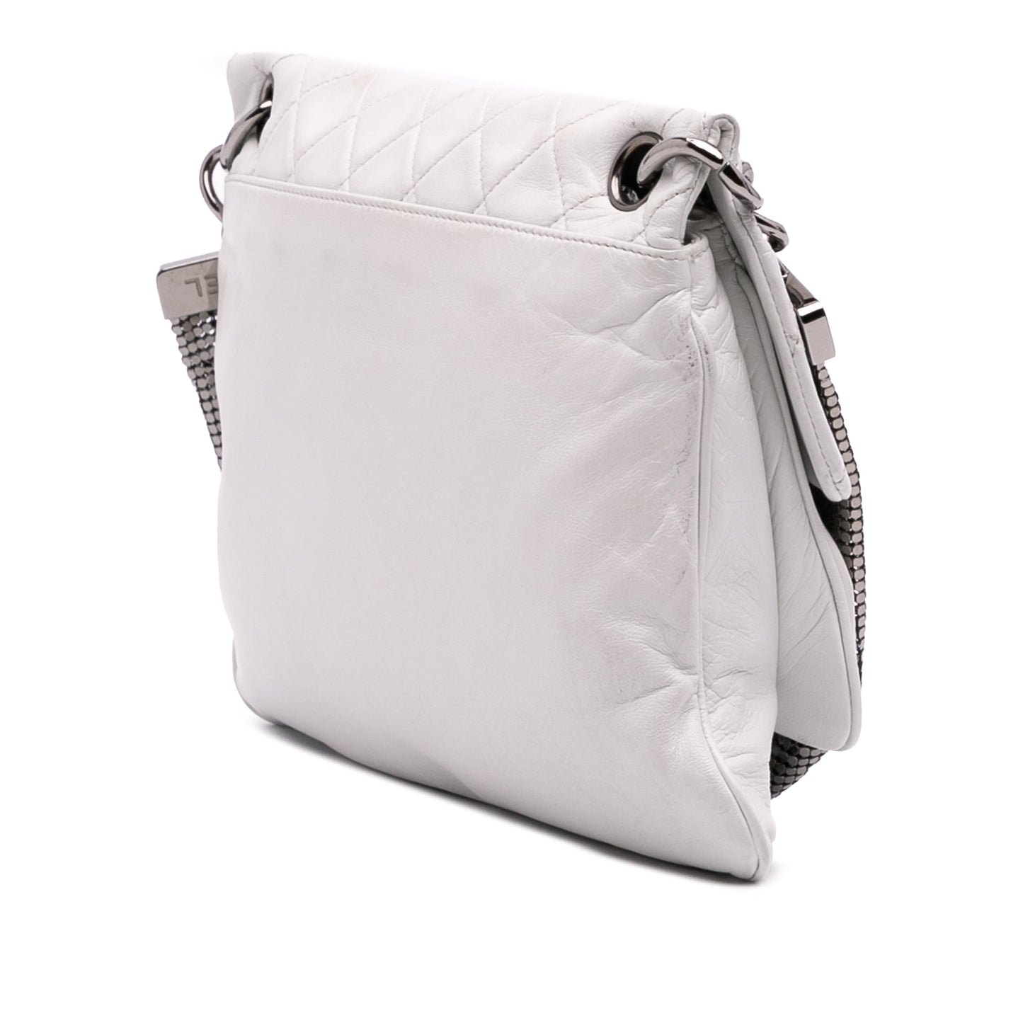 Chanel CC Quilted Soft Lambskin Chain Mail Shoulder Bag