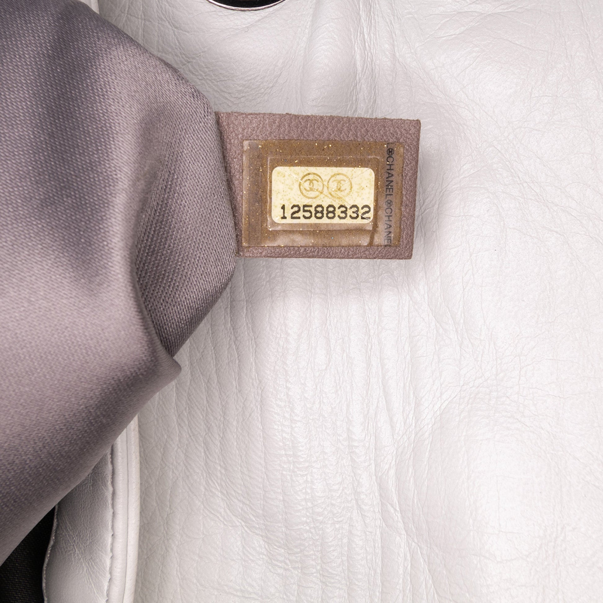 Chanel CC Quilted Soft Lambskin Chain Mail Shoulder Bag