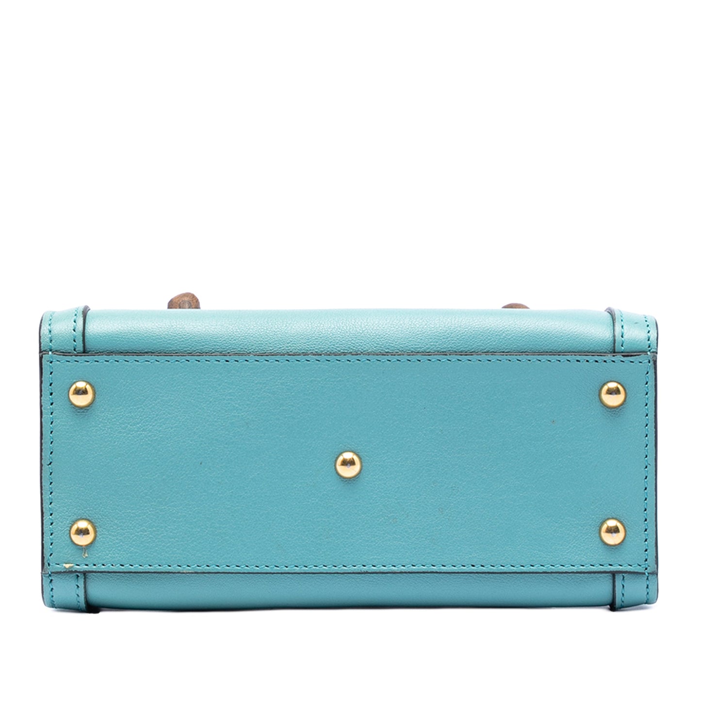 Gucci Mini Calfskin Bamboo Diana Satchel