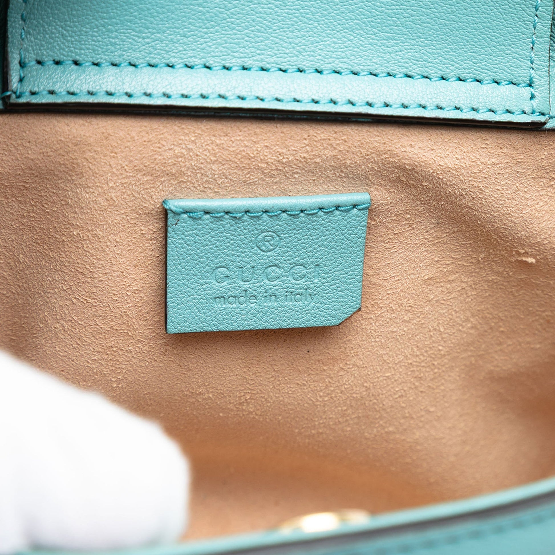 Gucci Mini Calfskin Bamboo Diana Satchel