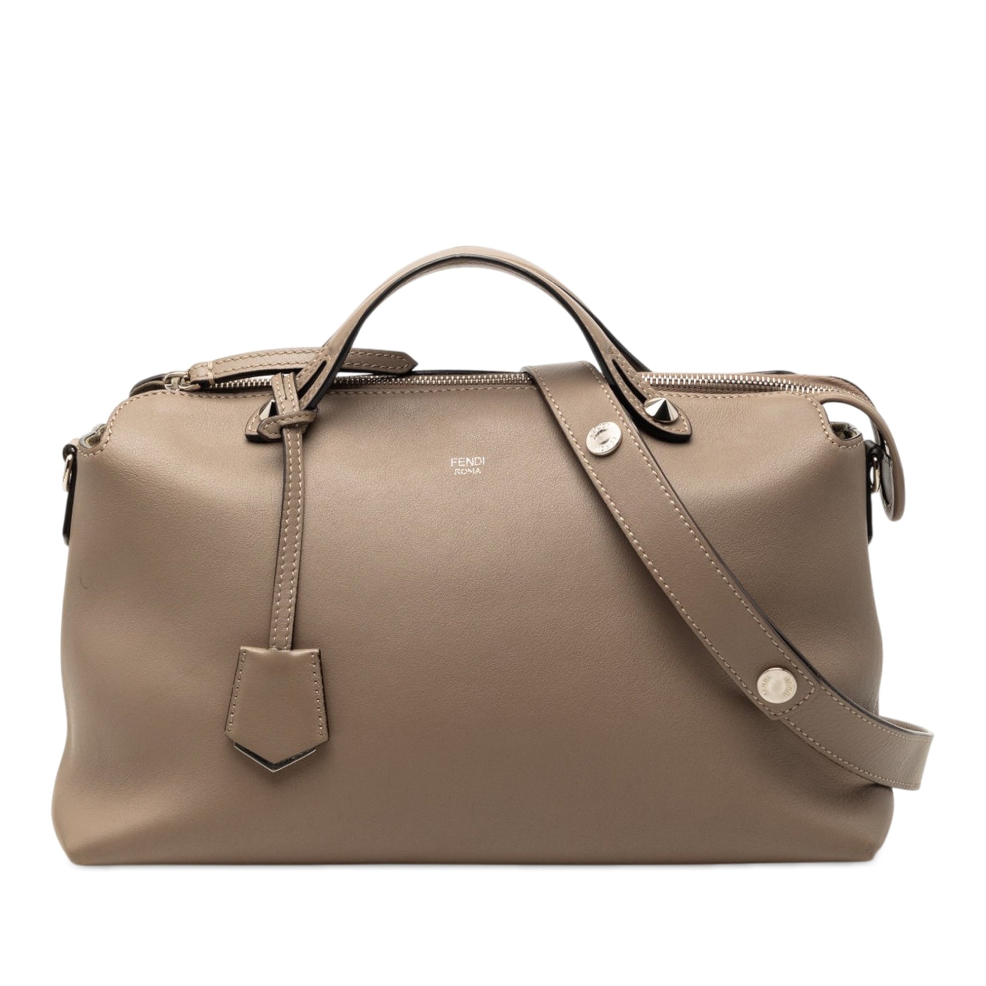 Large Leather By The Way Satchel