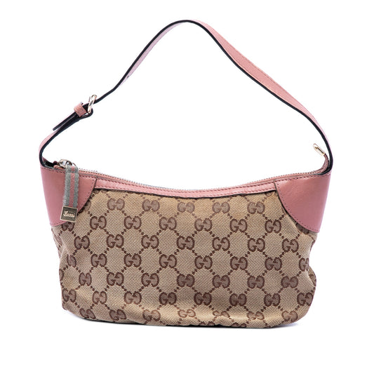 Gucci GG Canvas Web Handbag