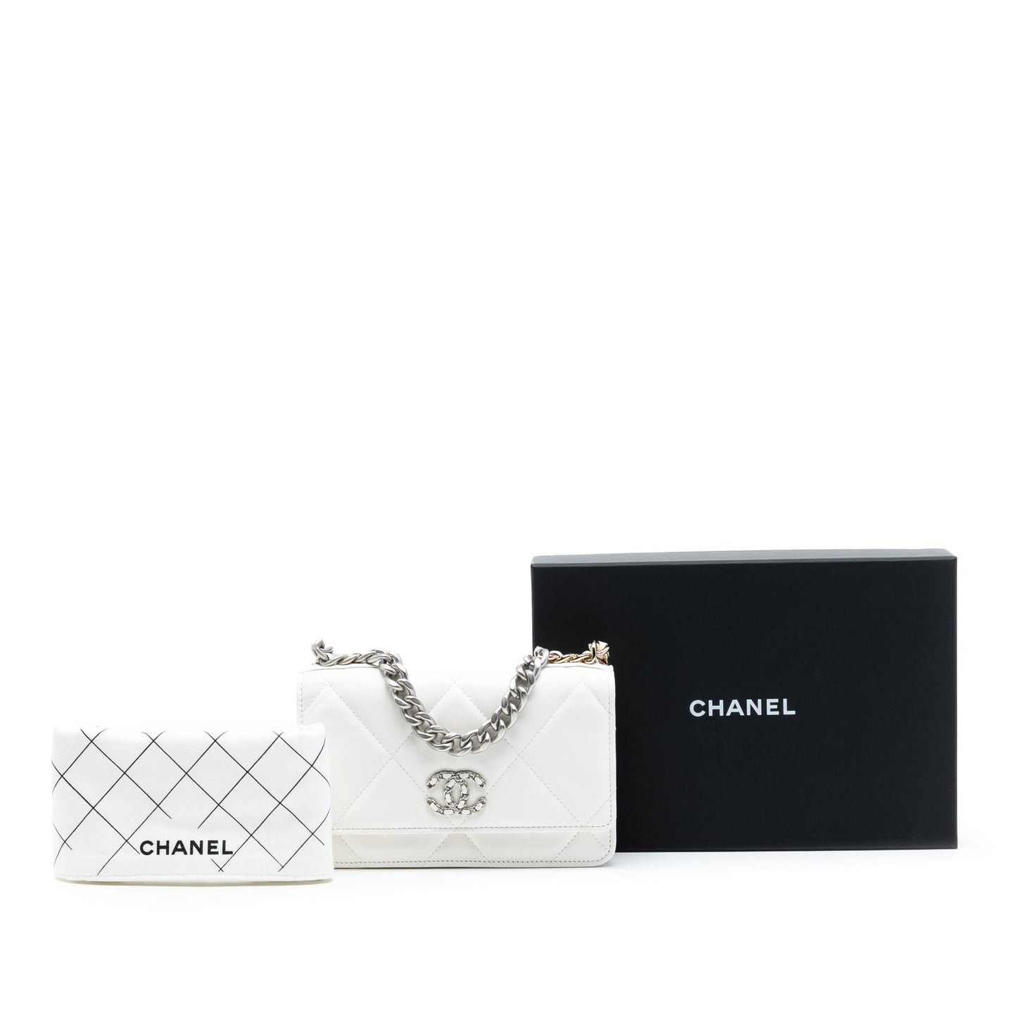 Chanel Quilted Lambskin 19 Wallet on Chain
