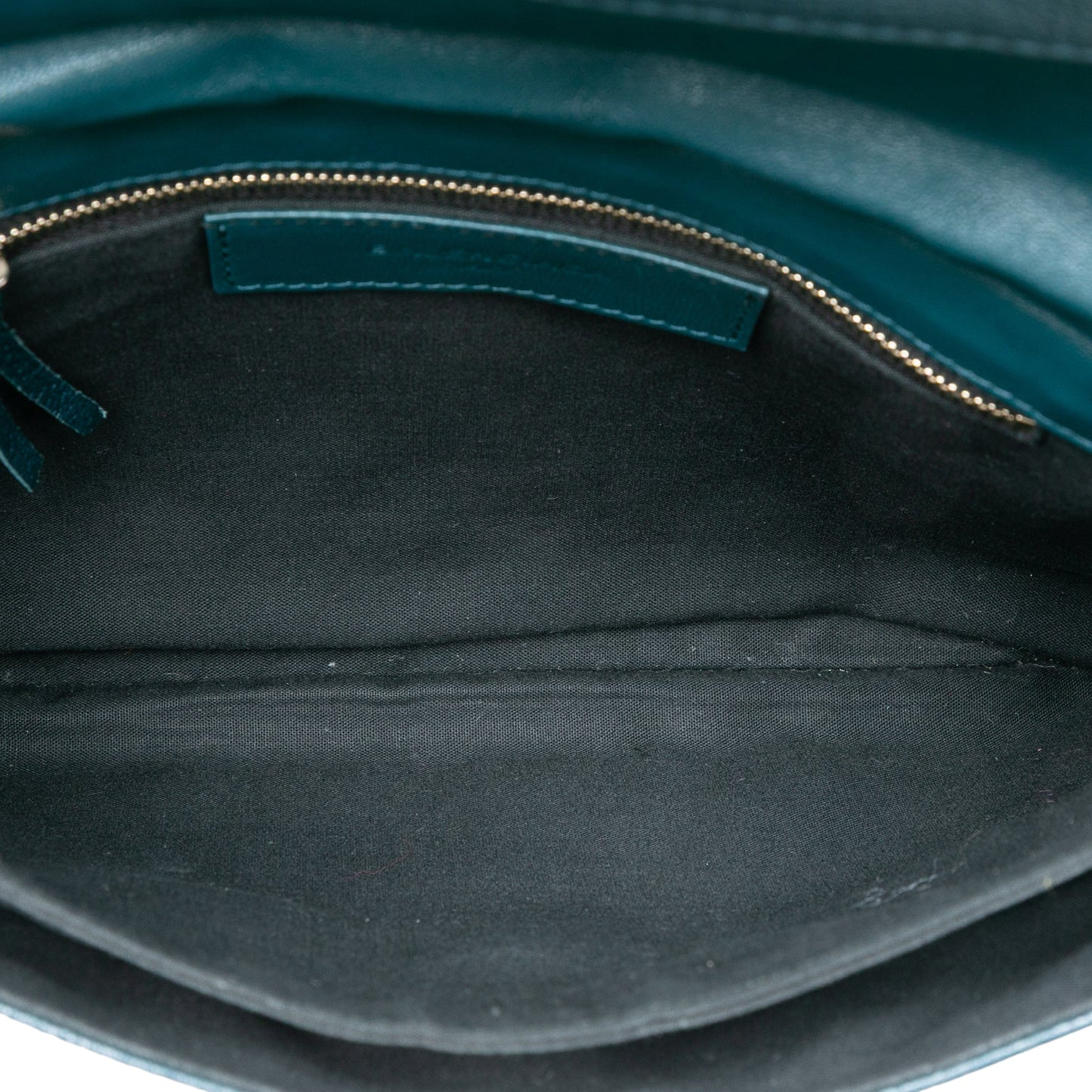 Balenciaga Chevre Motocross Classic Metallic Edge Envelope Clutch