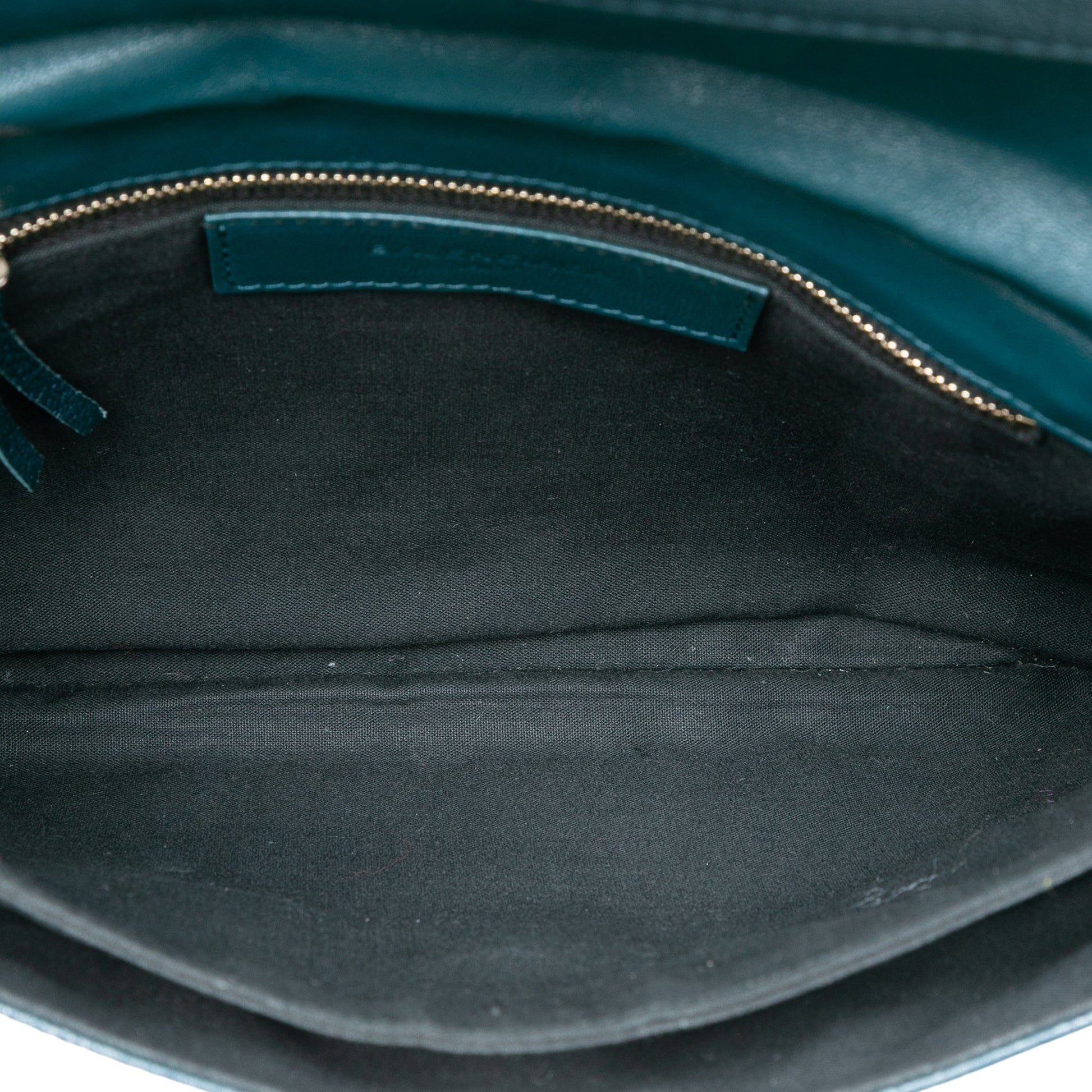 Balenciaga Chevre Motocross Classic Metallic Edge Envelope Clutch