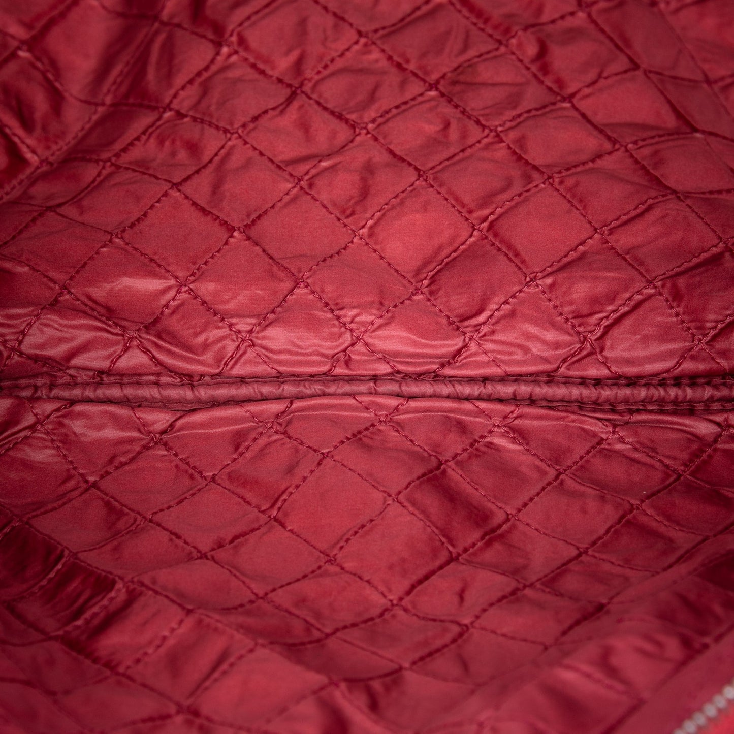 Chanel Large Quilted Patent O Case Clutch