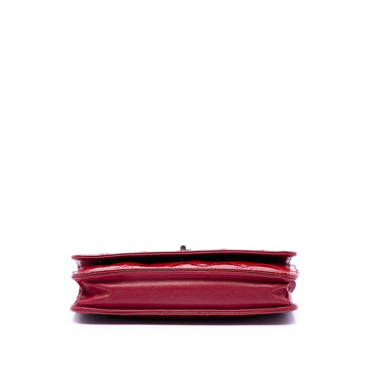 Chanel Quilted Patent Reissue 2.55 Wallet On Chain