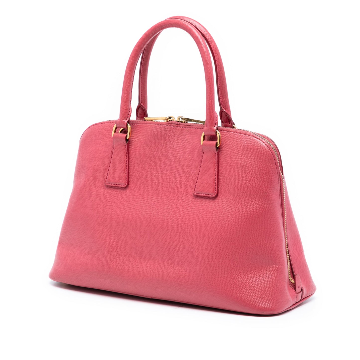 Prada Medium Saffiano Lux Promenade Satchel