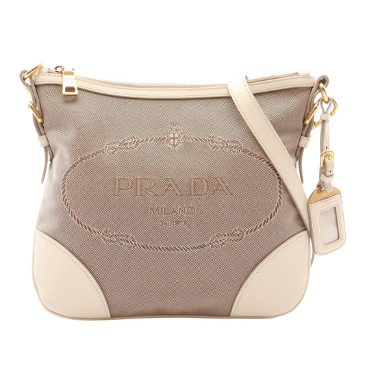 Prada Canvas Canapa Logo Crossbody