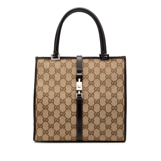 Gucci GG Canvas Jackie Handbag