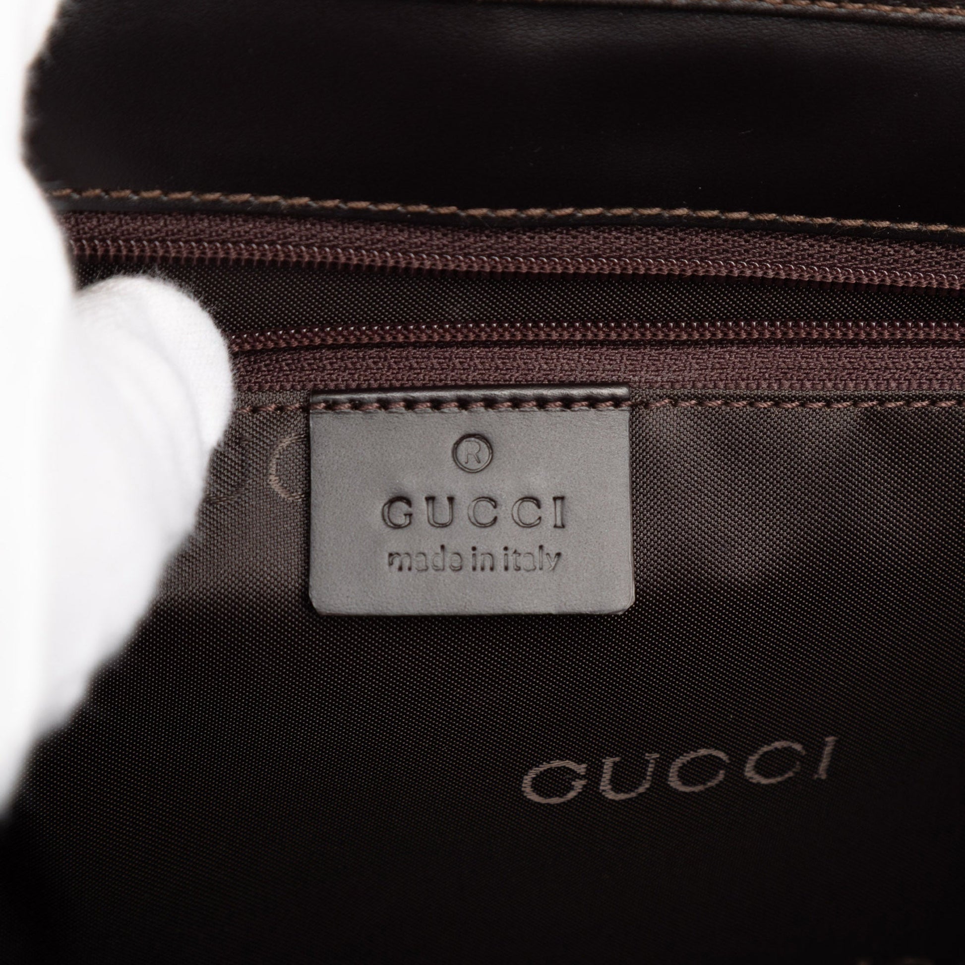 Gucci GG Canvas Jackie Handbag