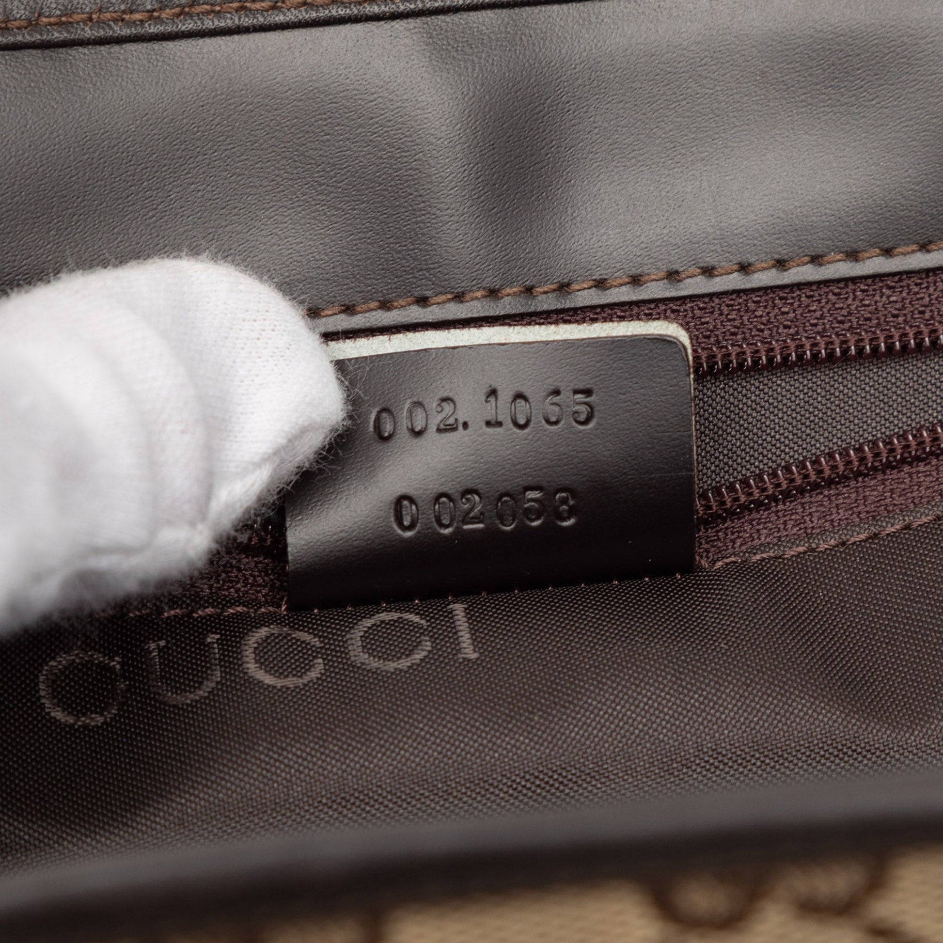 Gucci GG Canvas Jackie Handbag