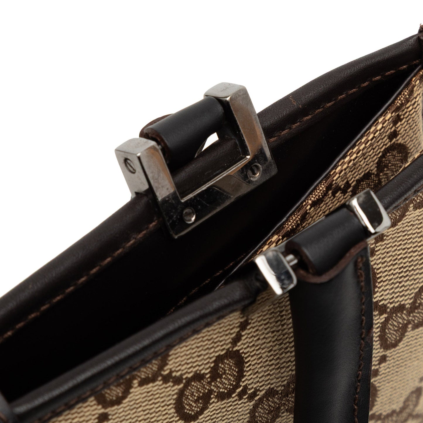 Gucci GG Canvas Jackie Handbag