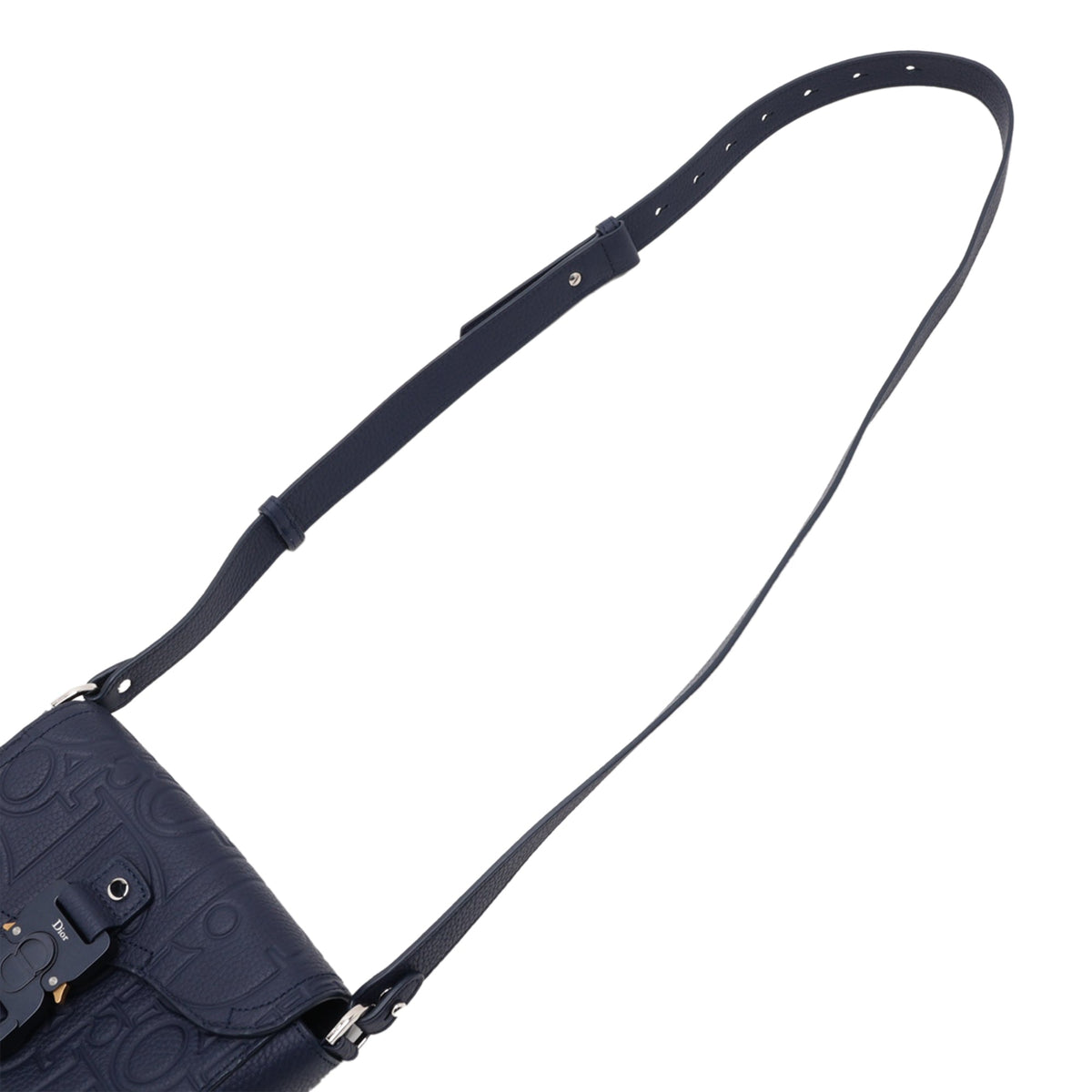 Dior Mini Gravity Leather Saddle Messenger Bag