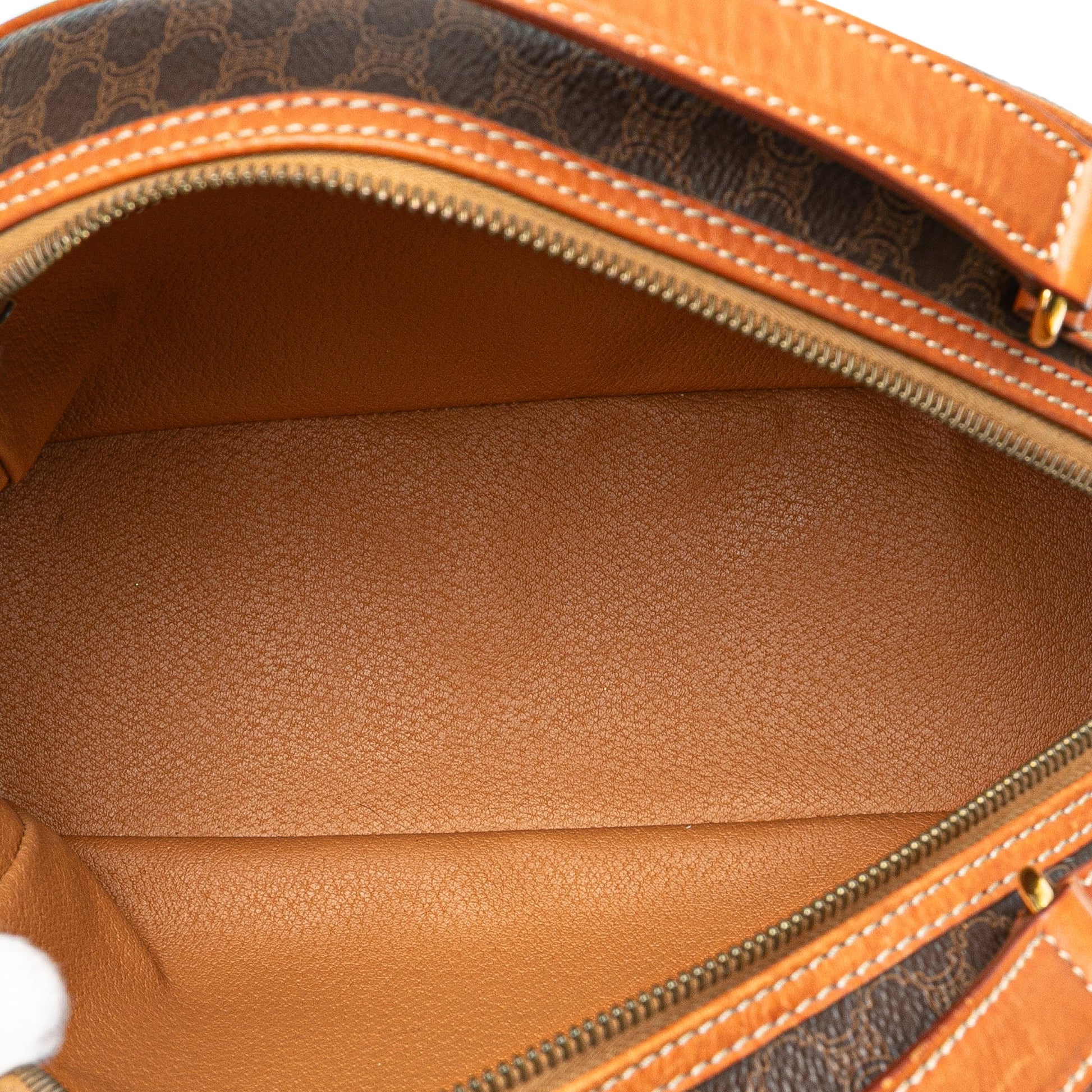 Celine Macadam Coated Canvas Handbag