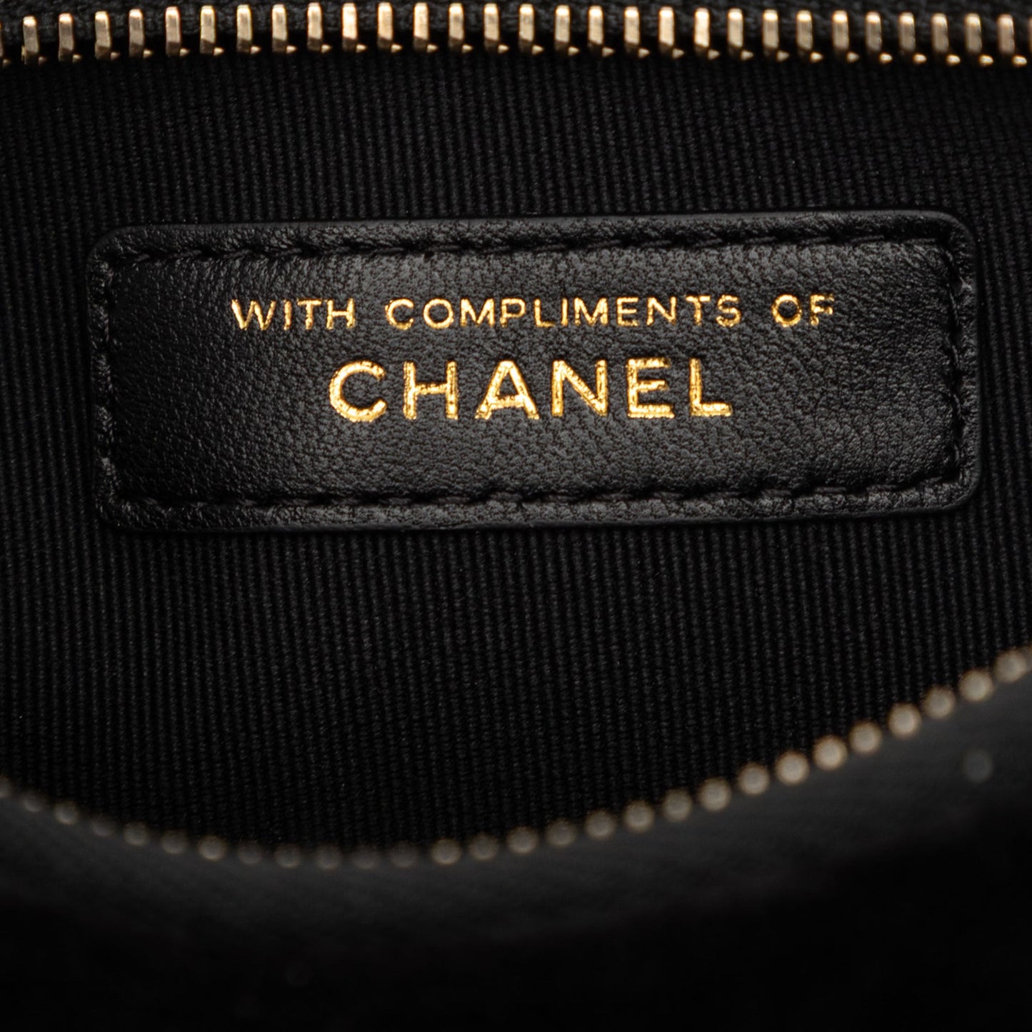 Chanel CC Quilted Velour Half Moon Chain Crossbody