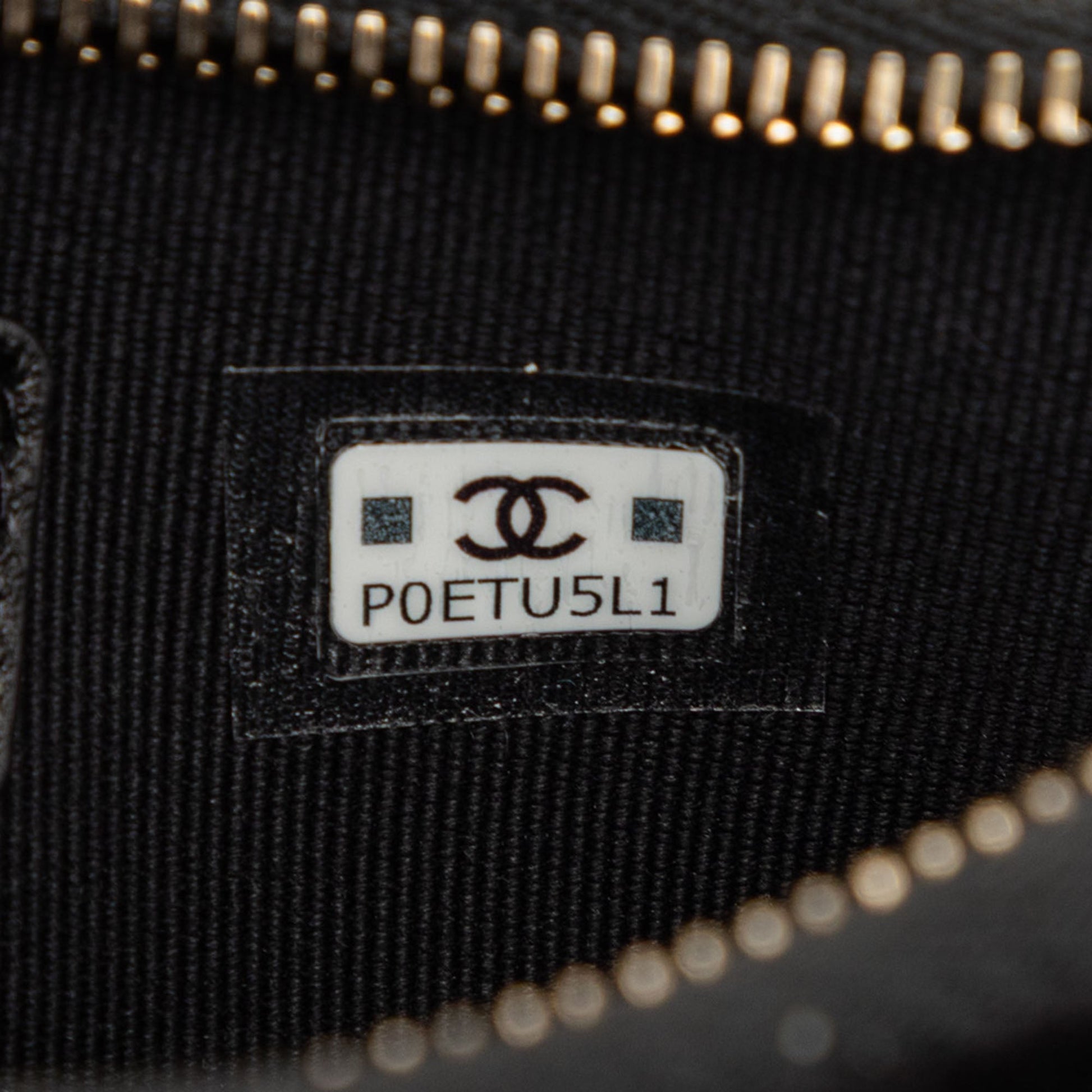 Chanel CC Quilted Velour Half Moon Chain Crossbody