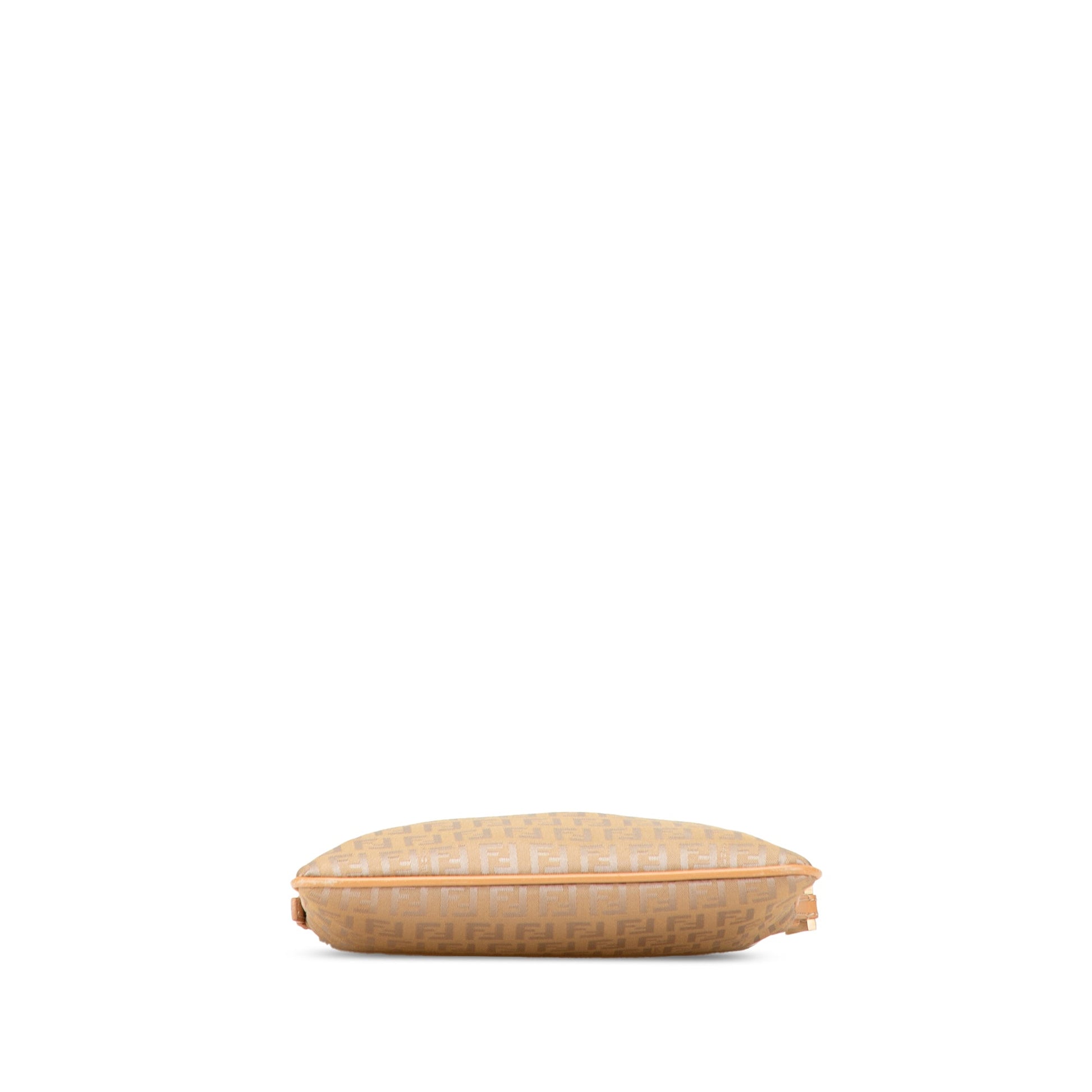 Fendi Zucchino Canvas Shoulder Bag