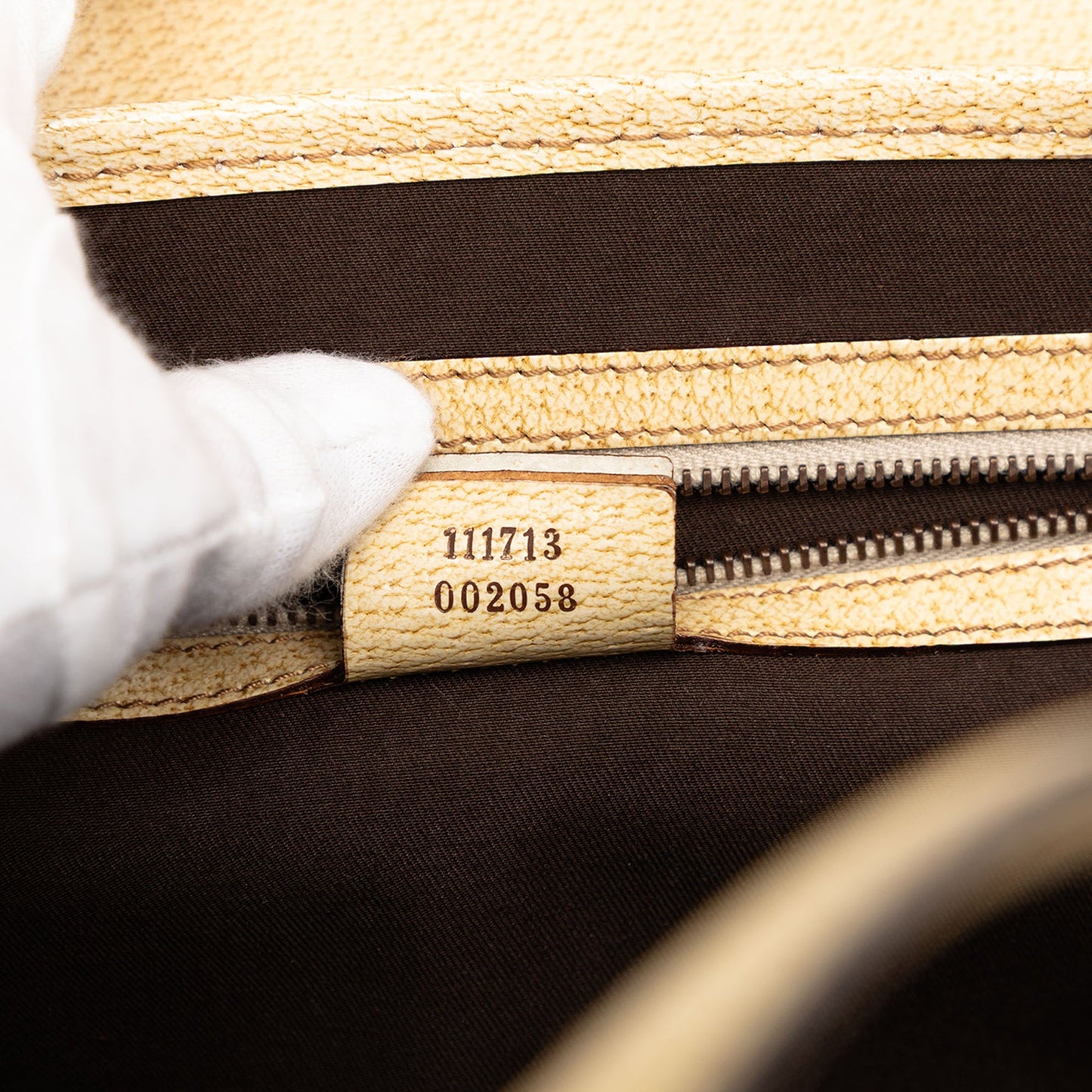 Gucci GG Canvas Bamboo Bullet Shoulder Bag