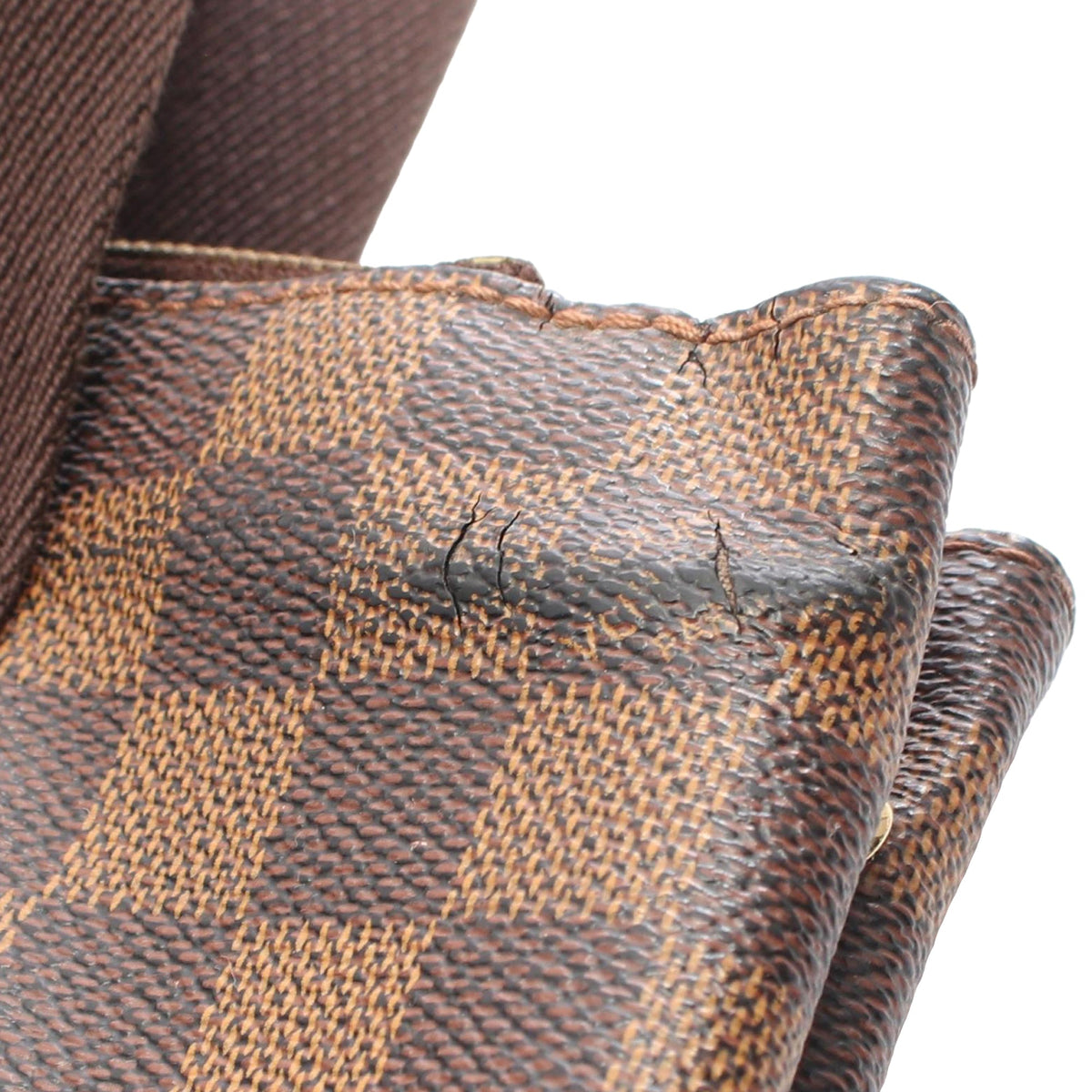 Louis Vuitton Damier Ebene Cabas Beaubourg — Brown