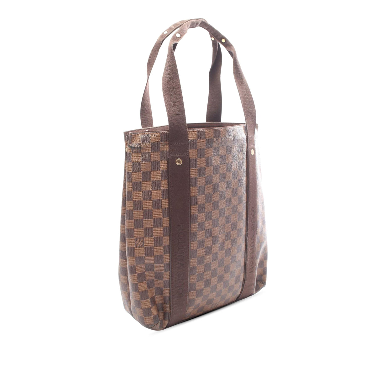 Louis Vuitton Damier Ebene Cabas Beaubourg — Brown
