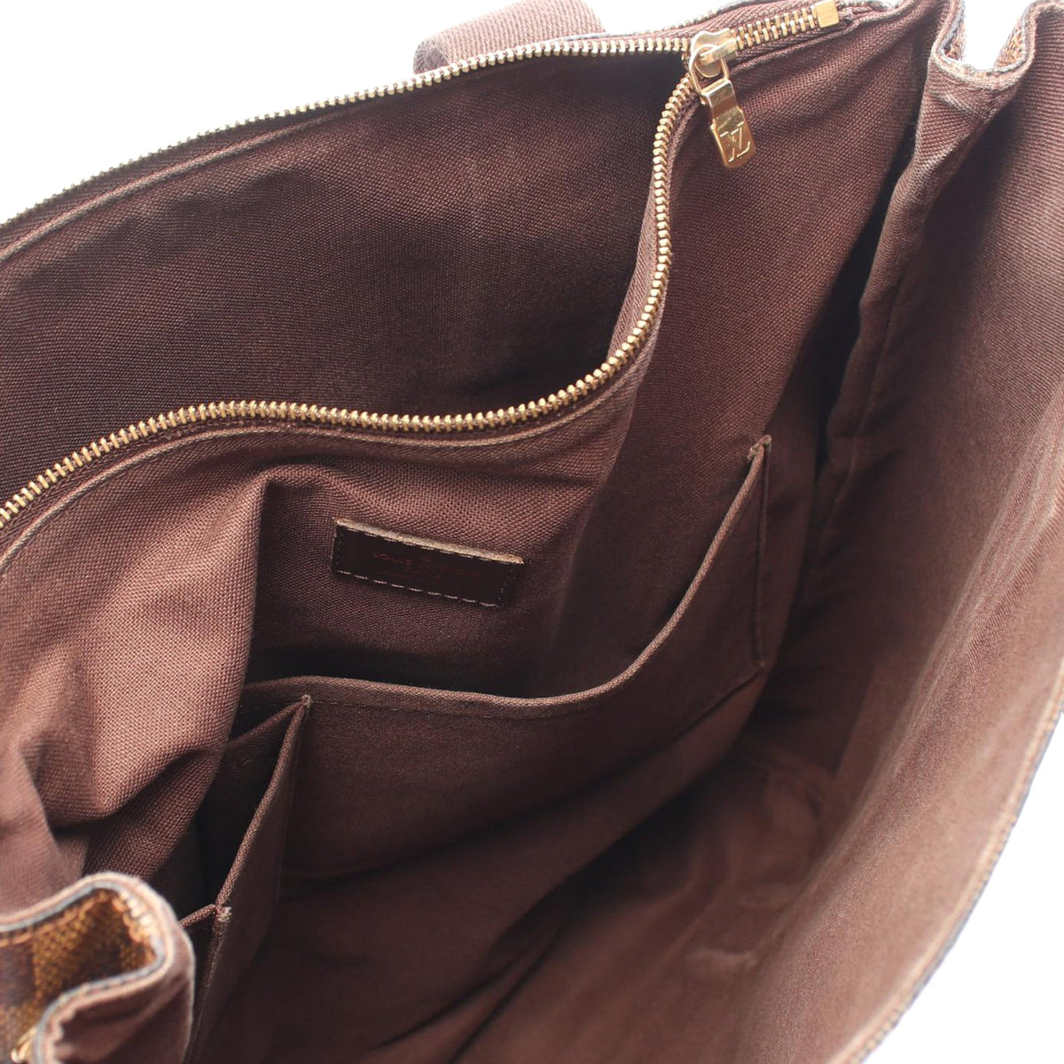 Louis Vuitton Damier Ebene Cabas Beaubourg — Brown