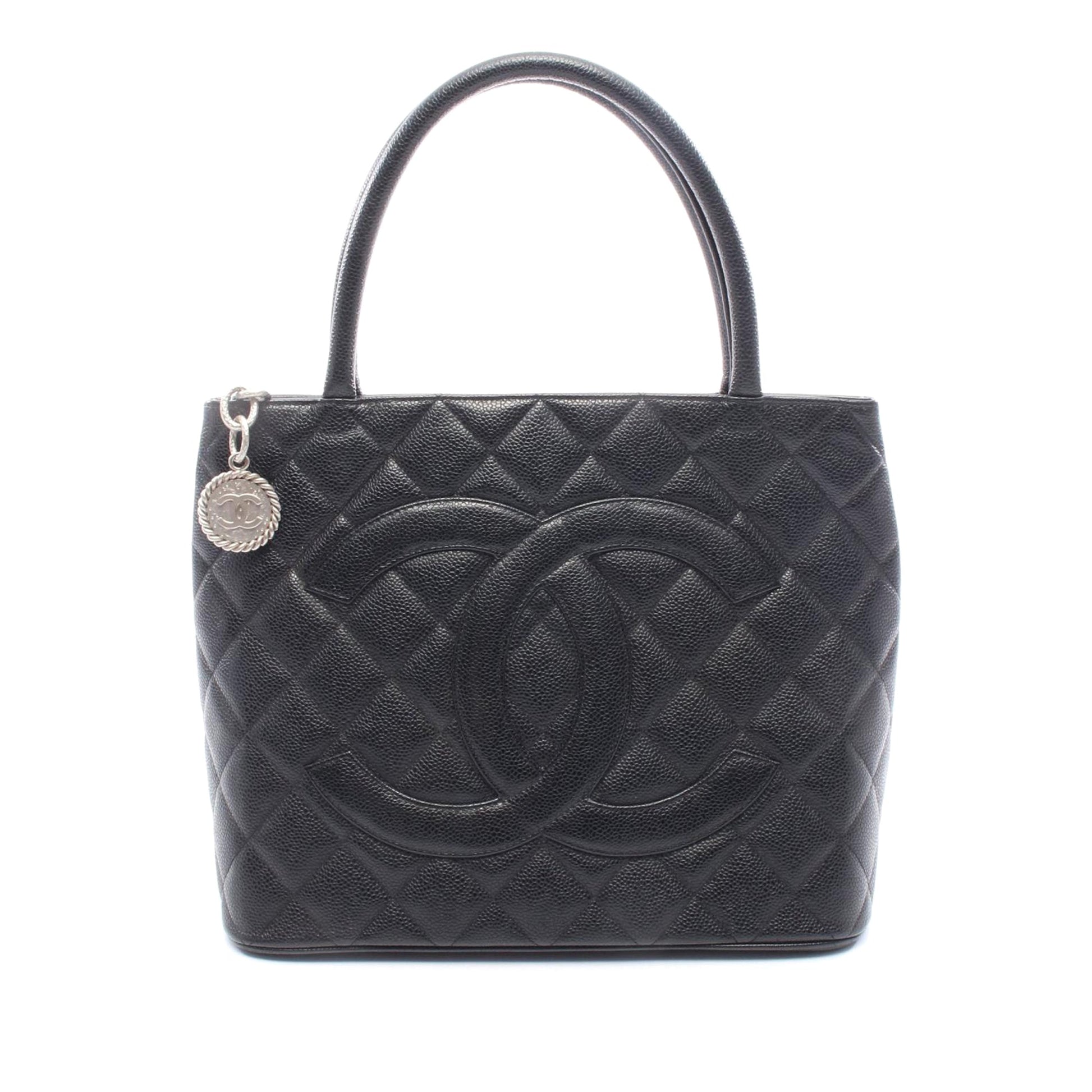 Chanel Caviar Medallion Tote