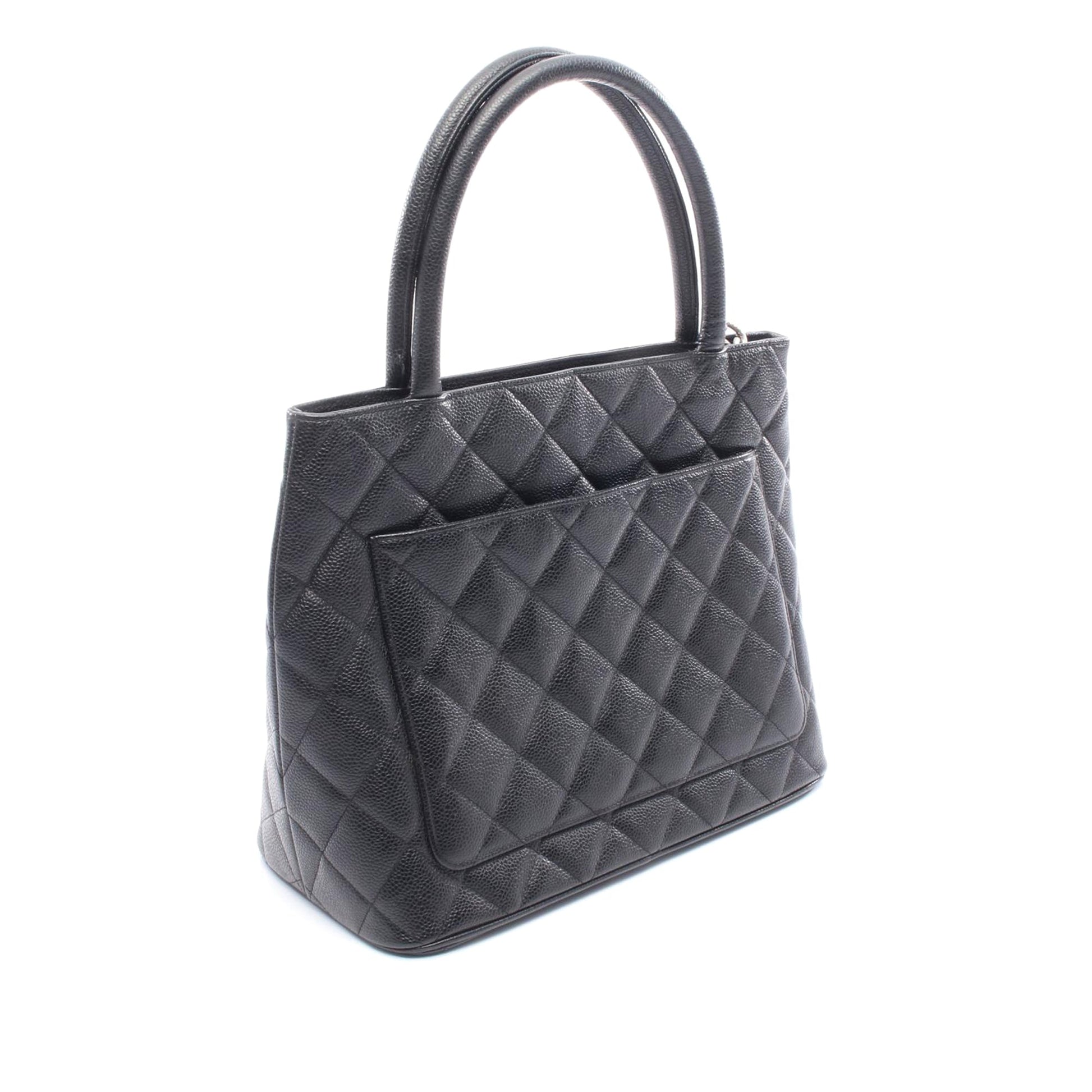 Chanel Caviar Medallion Tote