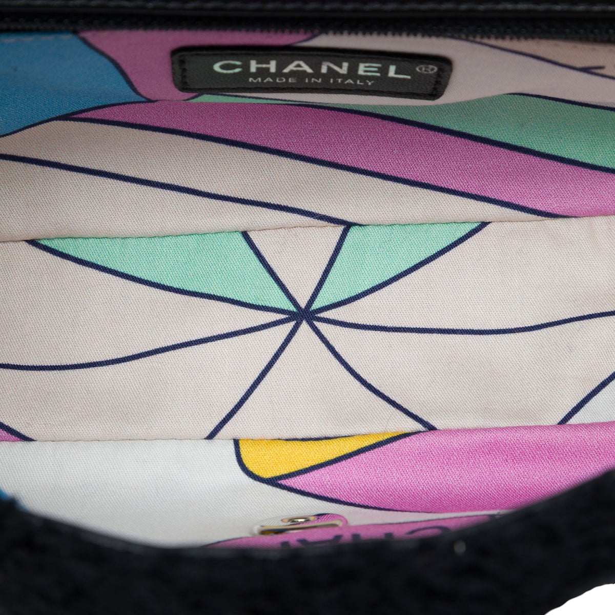 Chanel Medium Quilted Terry Cloth Coco Beach Flap