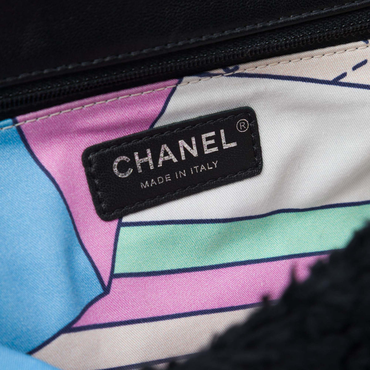 Chanel Medium Quilted Terry Cloth Coco Beach Flap