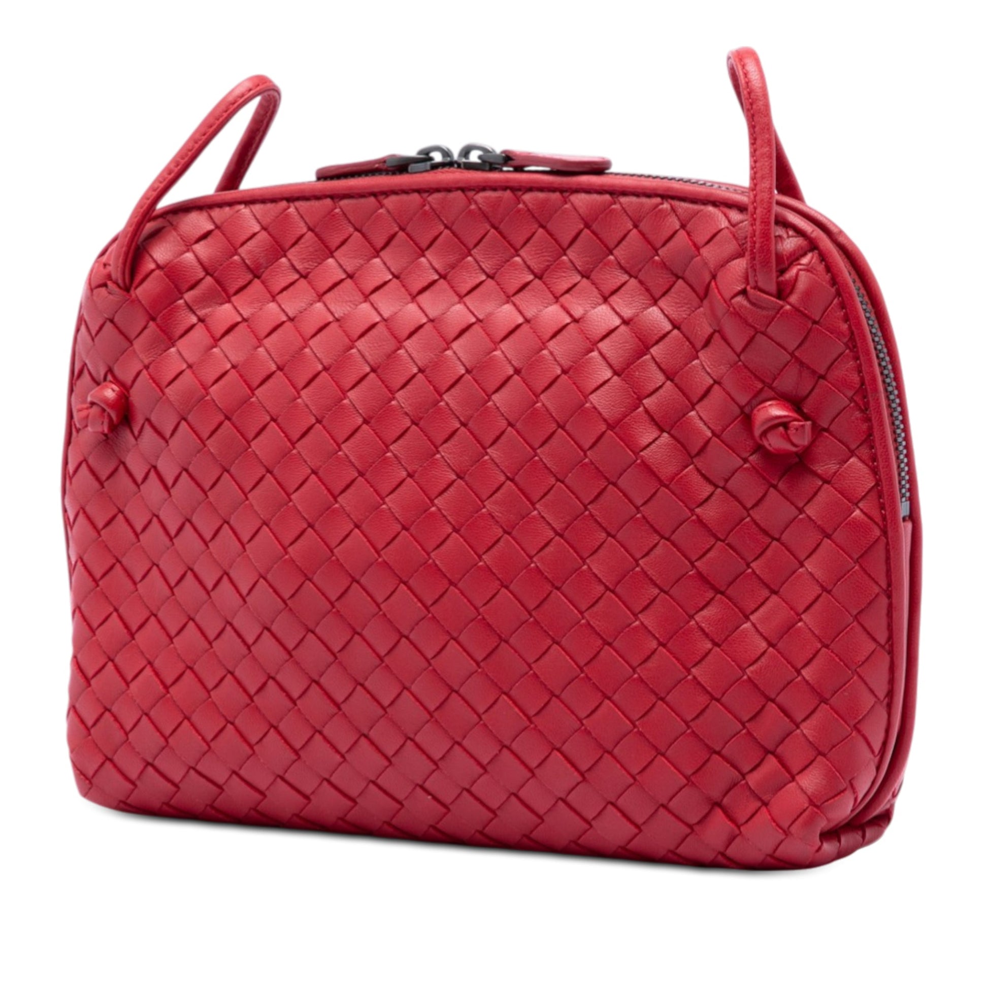 Nappa Intrecciato Nodini Crossbody