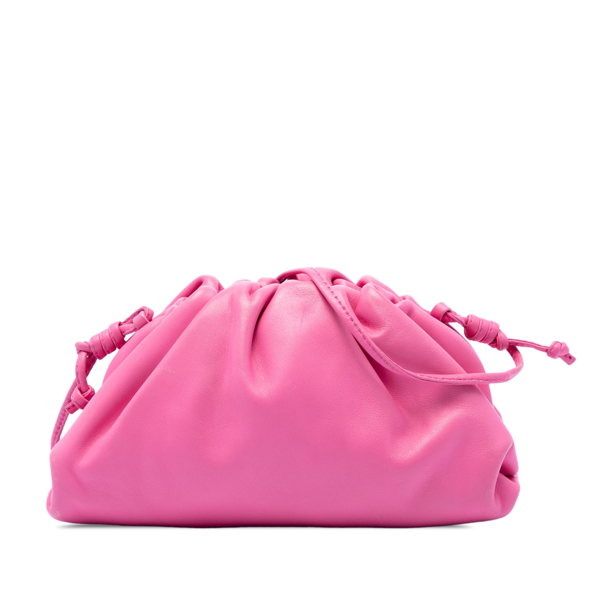 Bottega Veneta Lambskin The Mini Pouch Crossbody