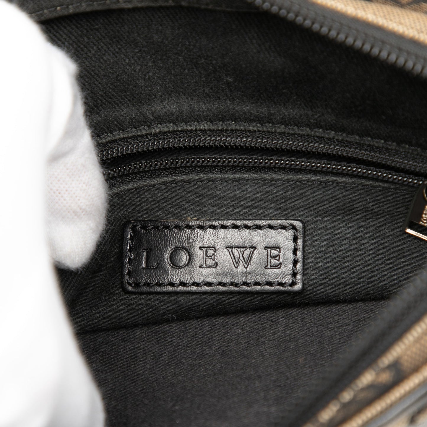 LOEWE Anagram Canvas Handbag