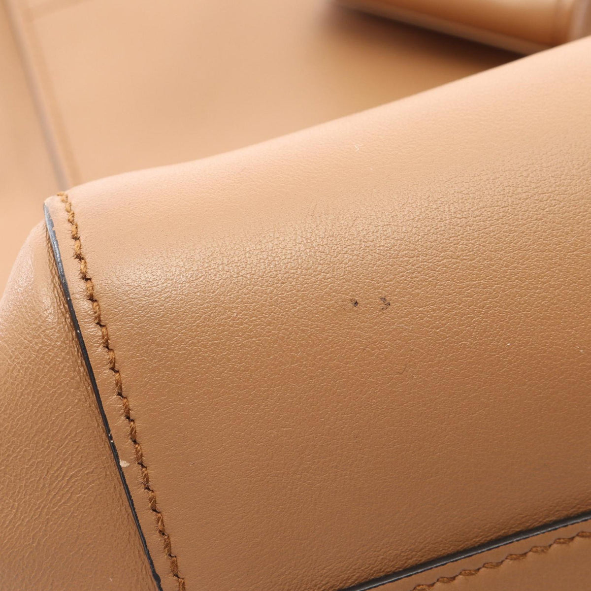 Prada City Calf Satchel — Brown