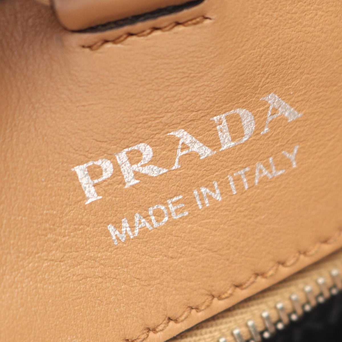 Prada City Calf Satchel — Brown