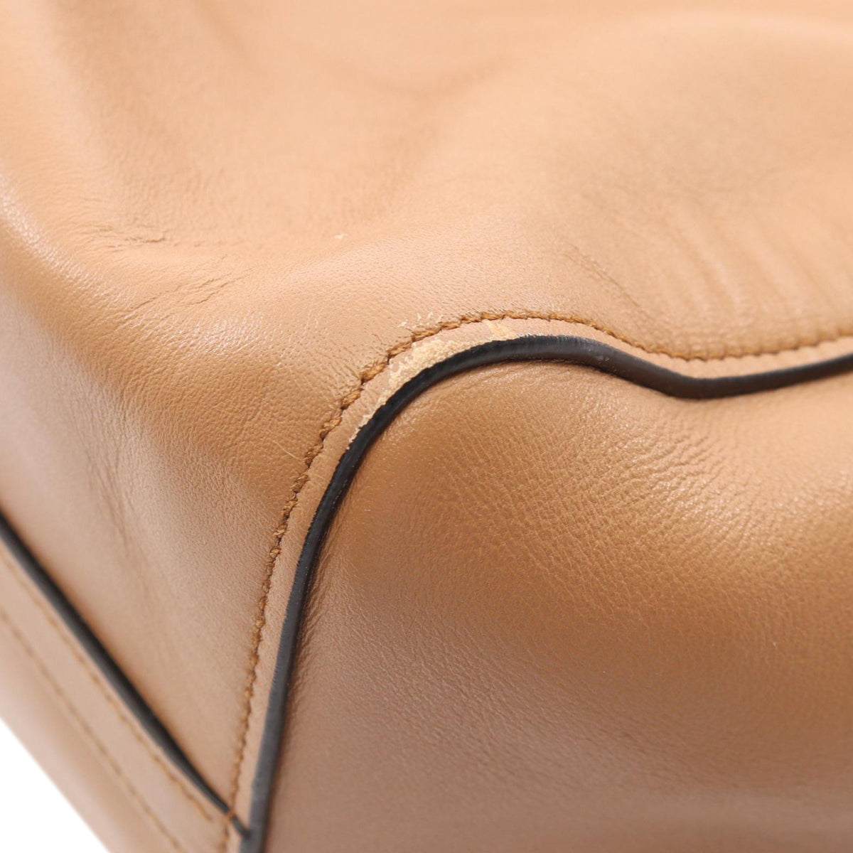 Prada City Calf Satchel — Brown