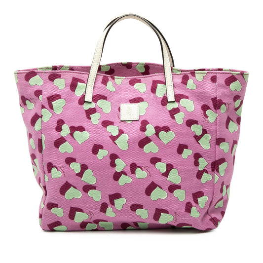 Kids Canvas Heartbeat Tote