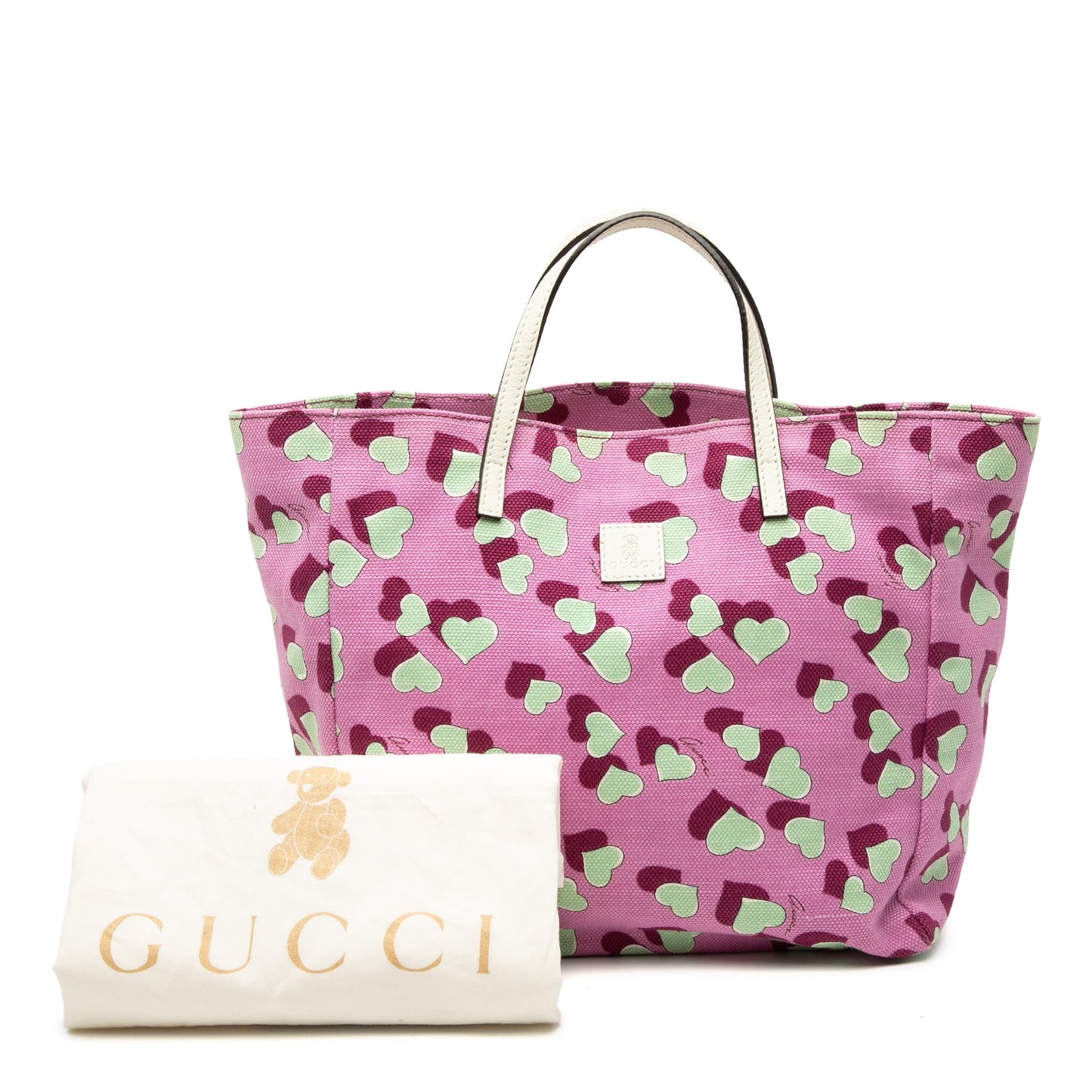 Kids Canvas Heartbeat Tote