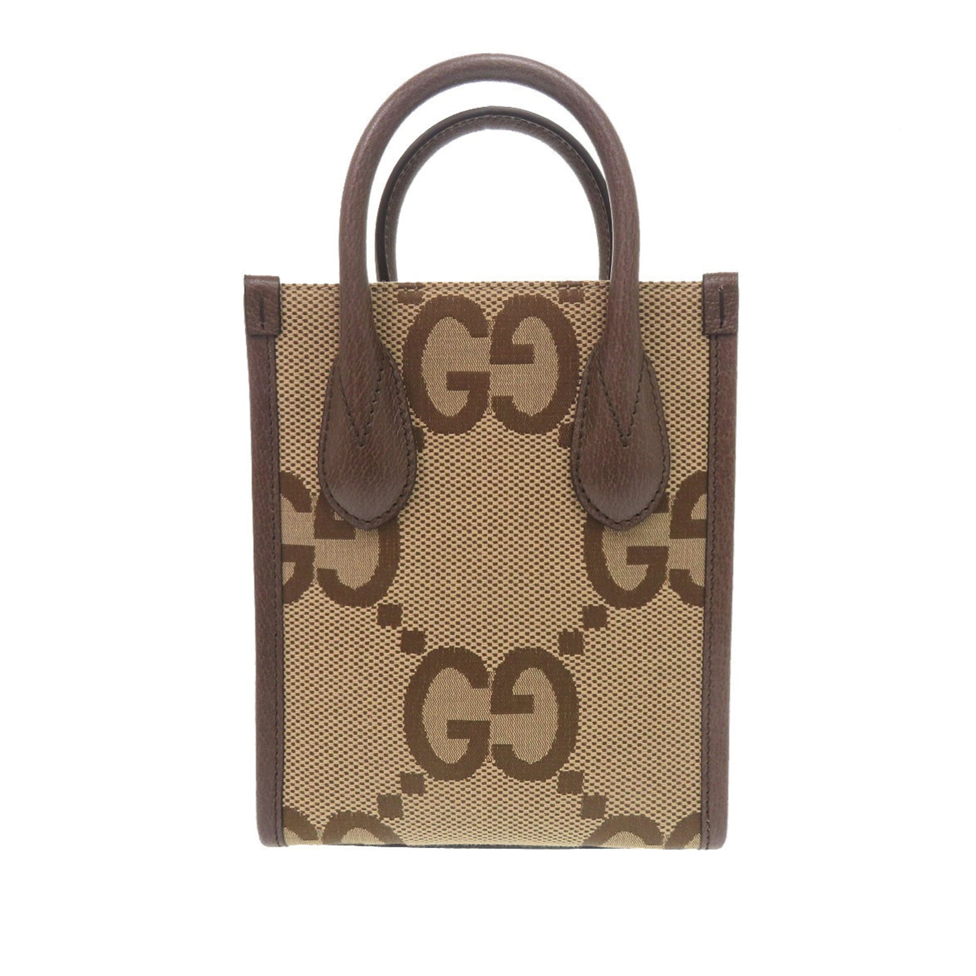 Gucci Mini Jumbo GG Canvas Web Satchel
