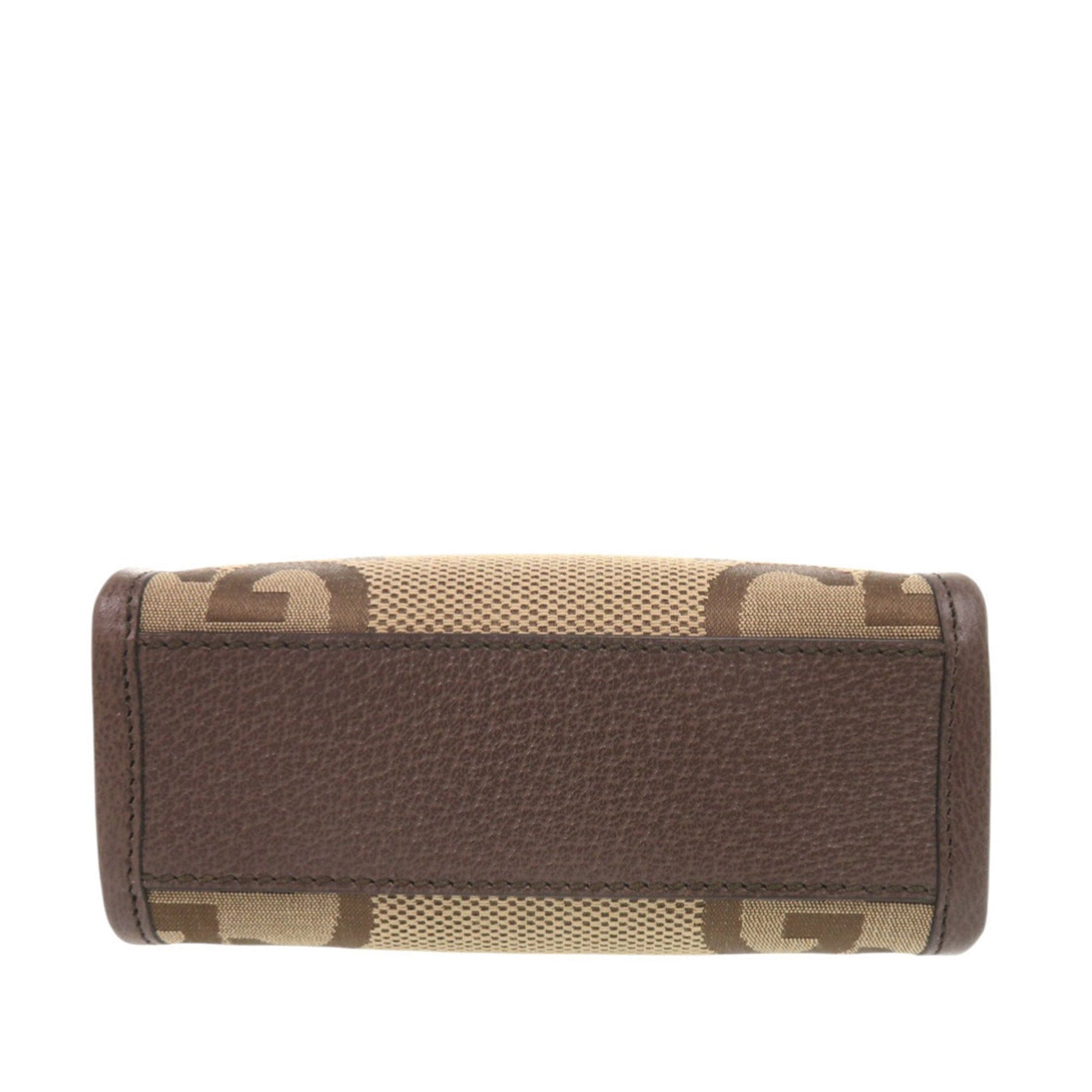 Gucci Mini Jumbo GG Canvas Web Satchel