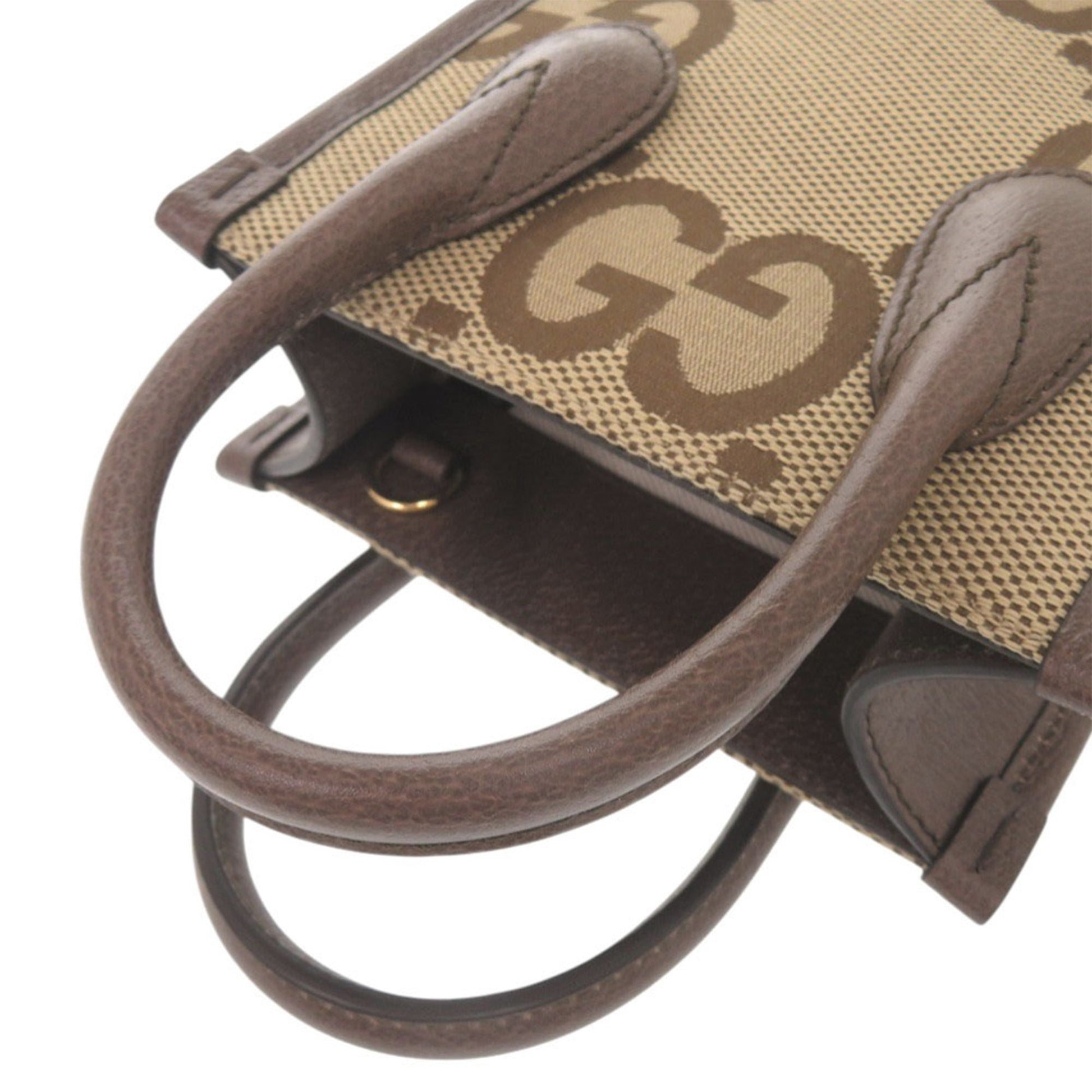 Gucci Mini Jumbo GG Canvas Web Satchel