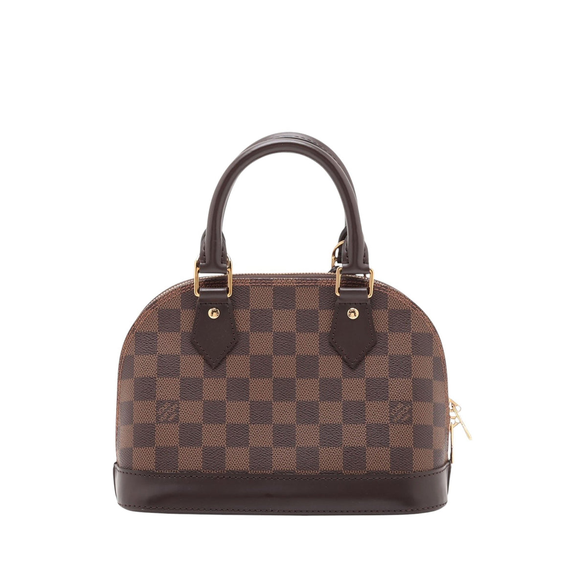 Louis Vuitton Damier Ebene Alma BB — Brown