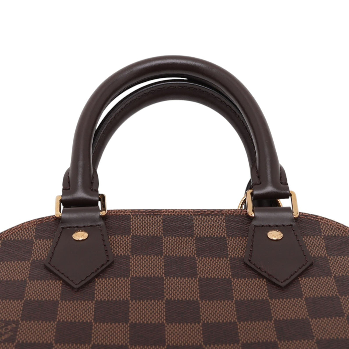 Louis Vuitton Damier Ebene Alma BB — Brown