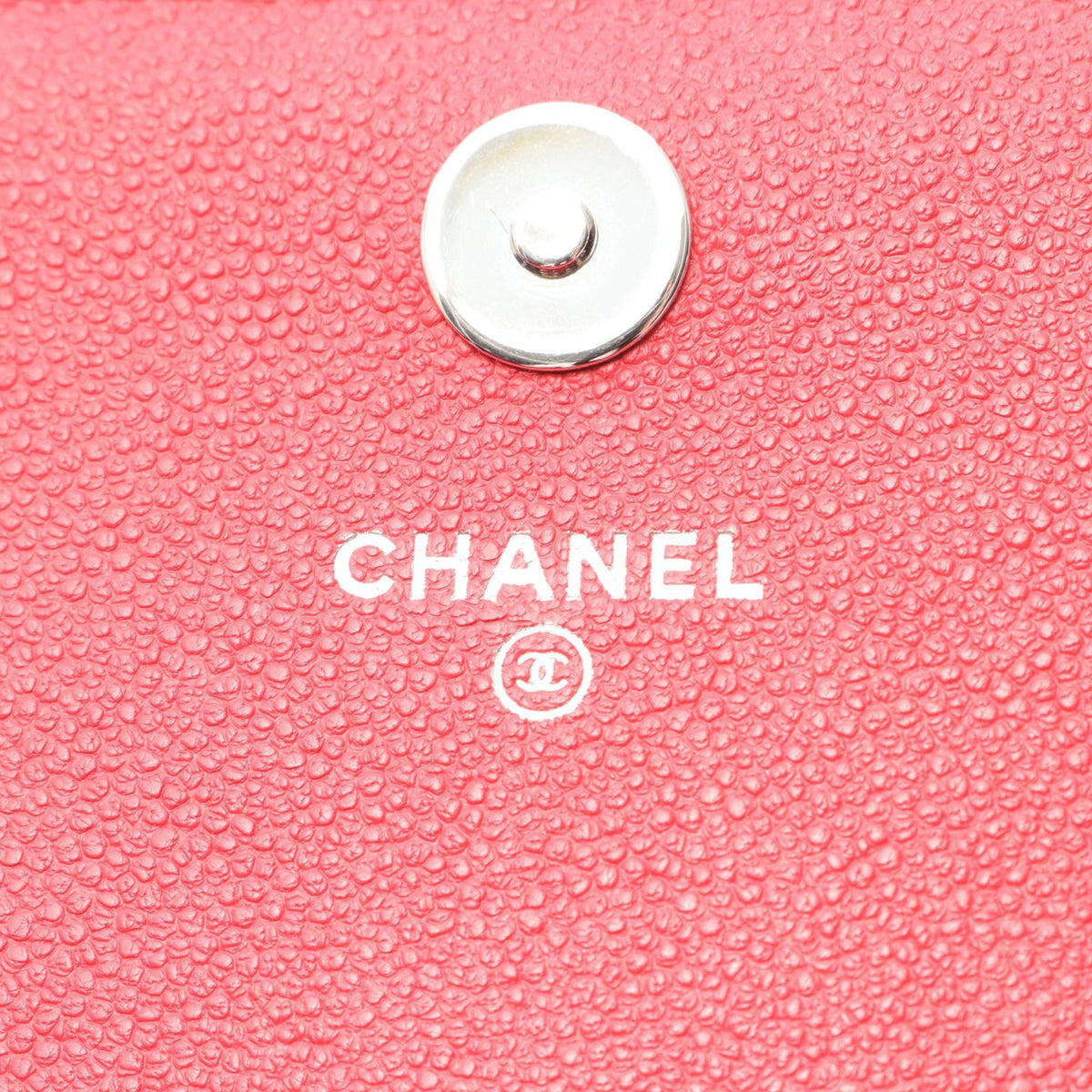 Chanel Chevron Caviar Boy Wallet on Chain