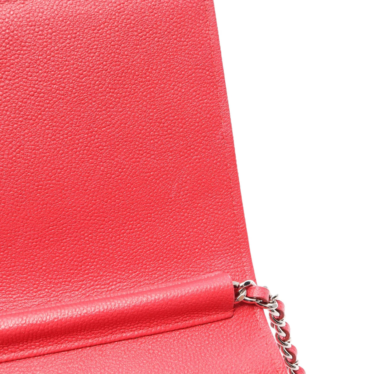 Chanel Chevron Caviar Boy Wallet on Chain