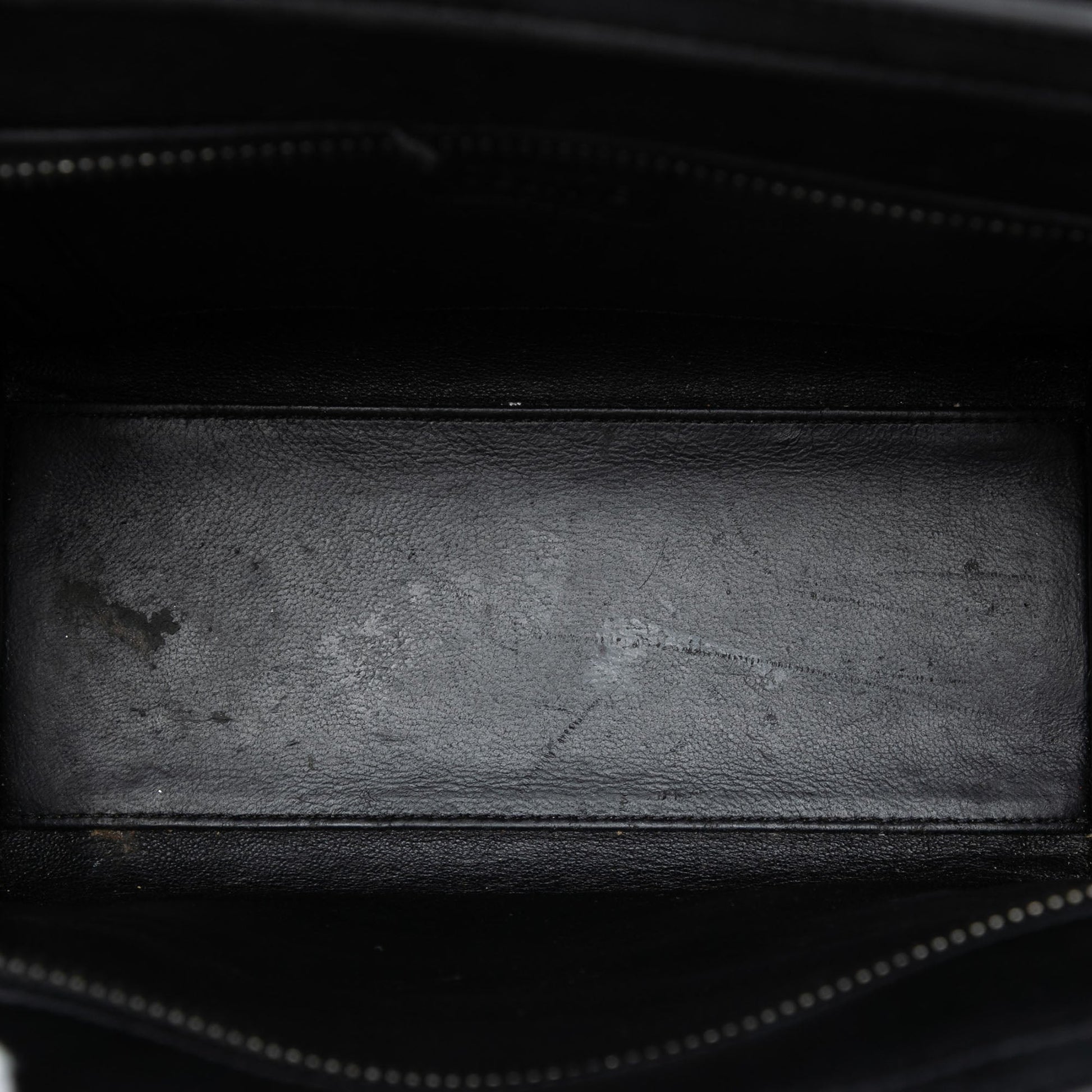 Celine Nano Tricolor Leather Luggage Tote