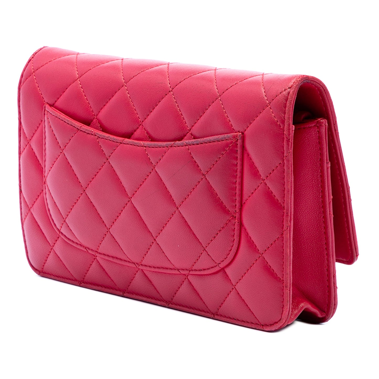 Chanel CC Quilted Lambskin Wallet on Chain