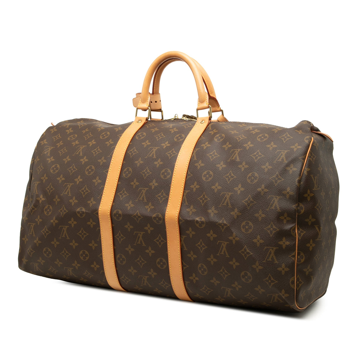 Louis Vuitton Monogram Keepall 55 — Brown
