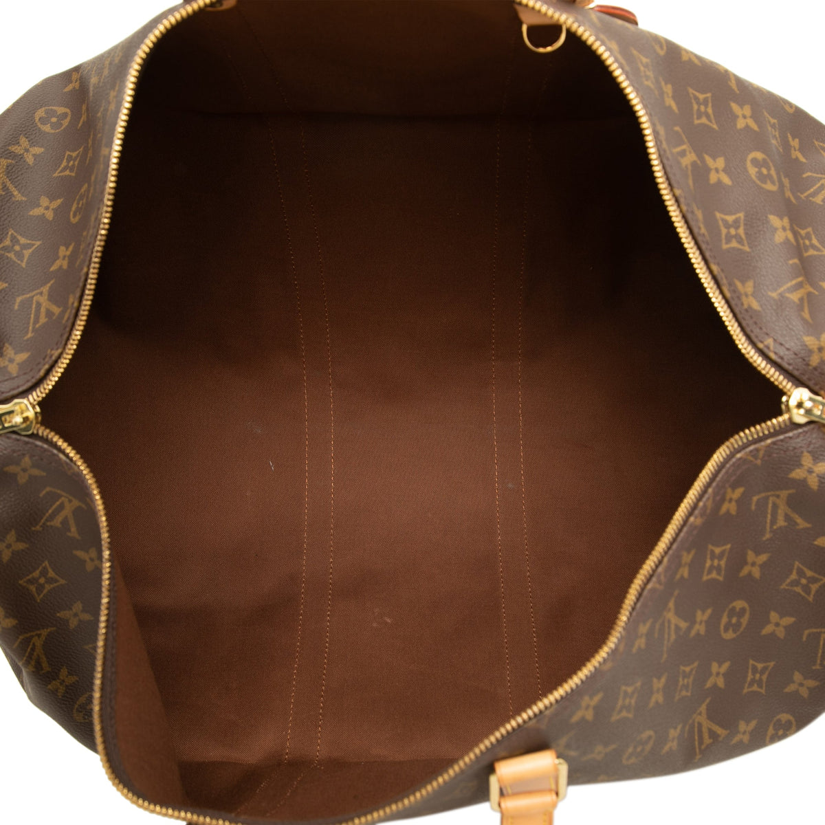 Louis Vuitton Monogram Keepall 55 — Brown