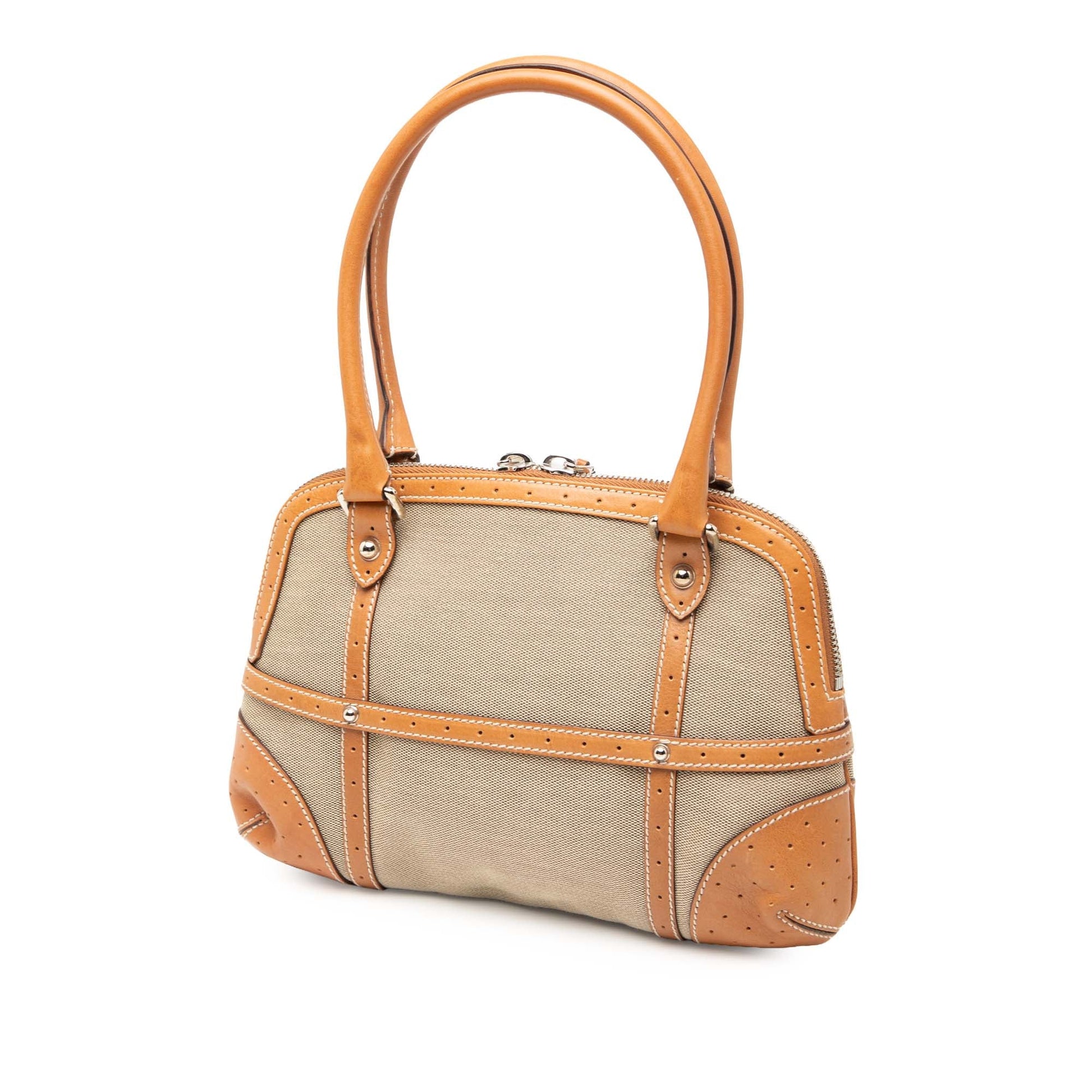 Gucci Canvas Web Reins Shoulder Bag